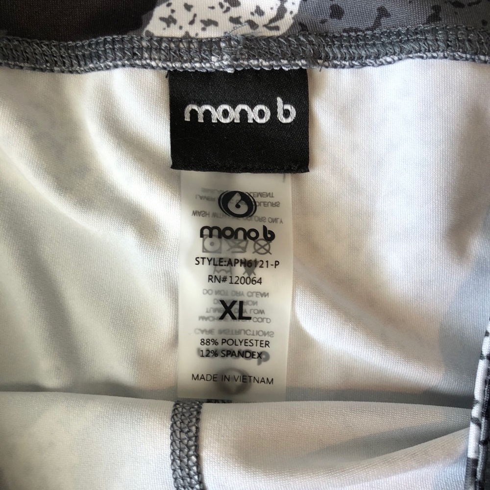 NWT Mono B Workout Leggings - Picture 9 of 12